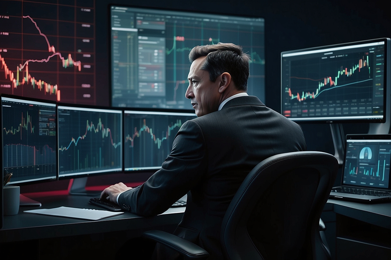 Default Create an image of a person sitting at a computer doin 0