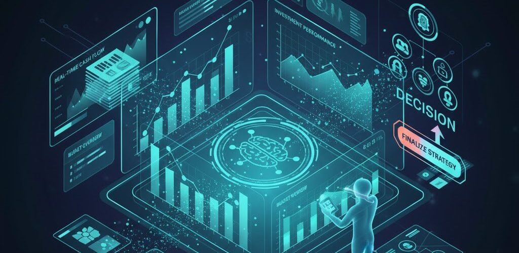 لوحة تحكم مالية