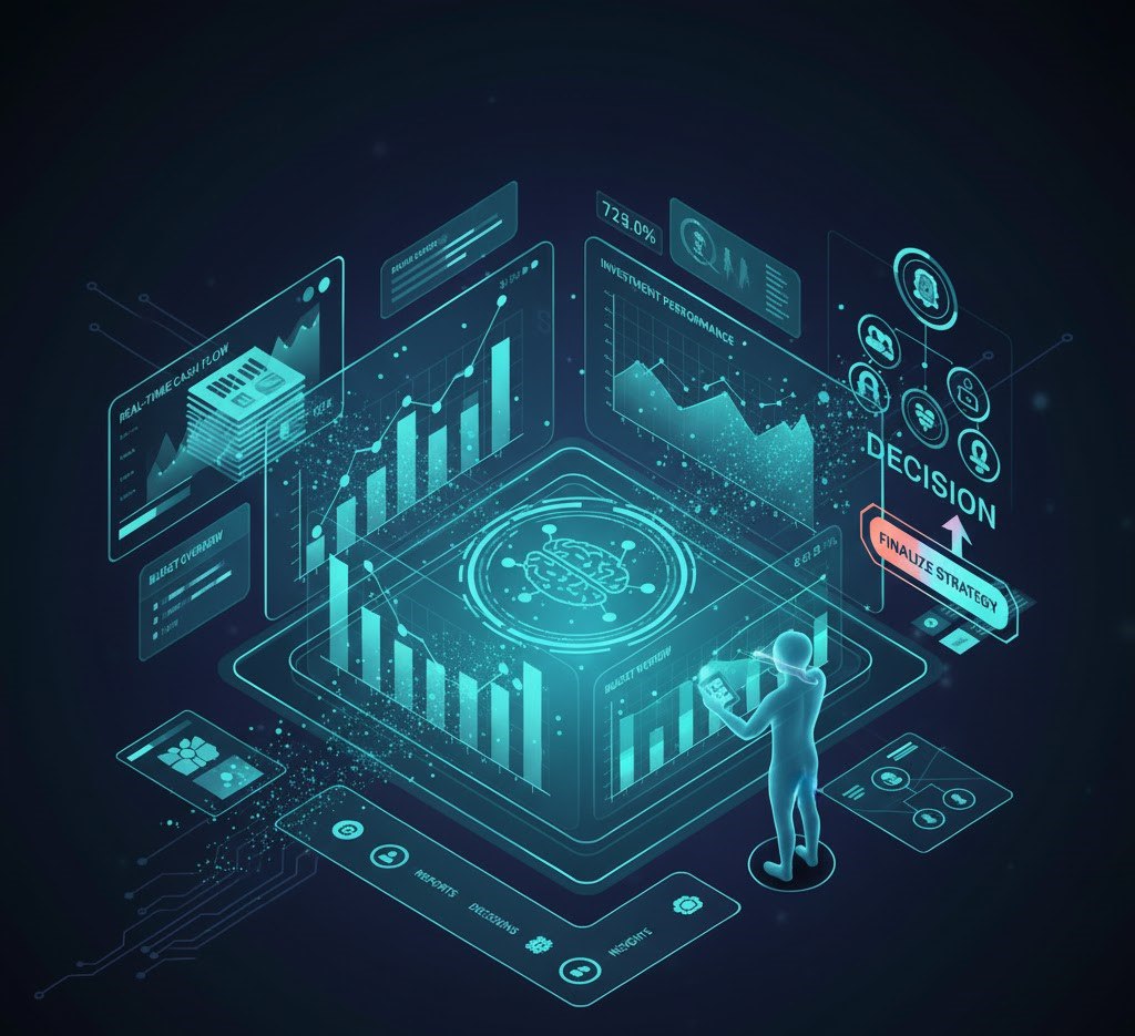 لوحة تحكم مالية